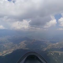 Flugwegposition um 13:16:19: Aufgenommen in der Nähe von Département Hautes-Alpes, Frankreich in 2640 Meter